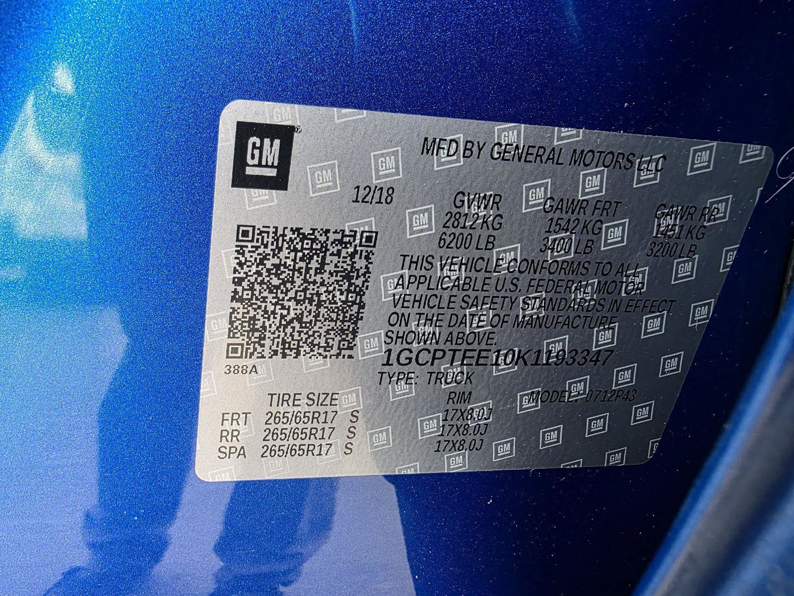 Used 2019 Chevrolet Colorado ZR2 image 26