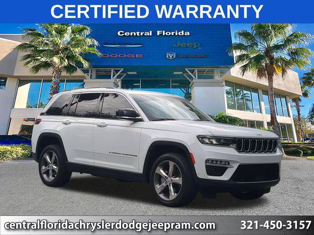 Certified 2022 Jeep Grand Cherokee Limited w/ Luxury Tech Group II