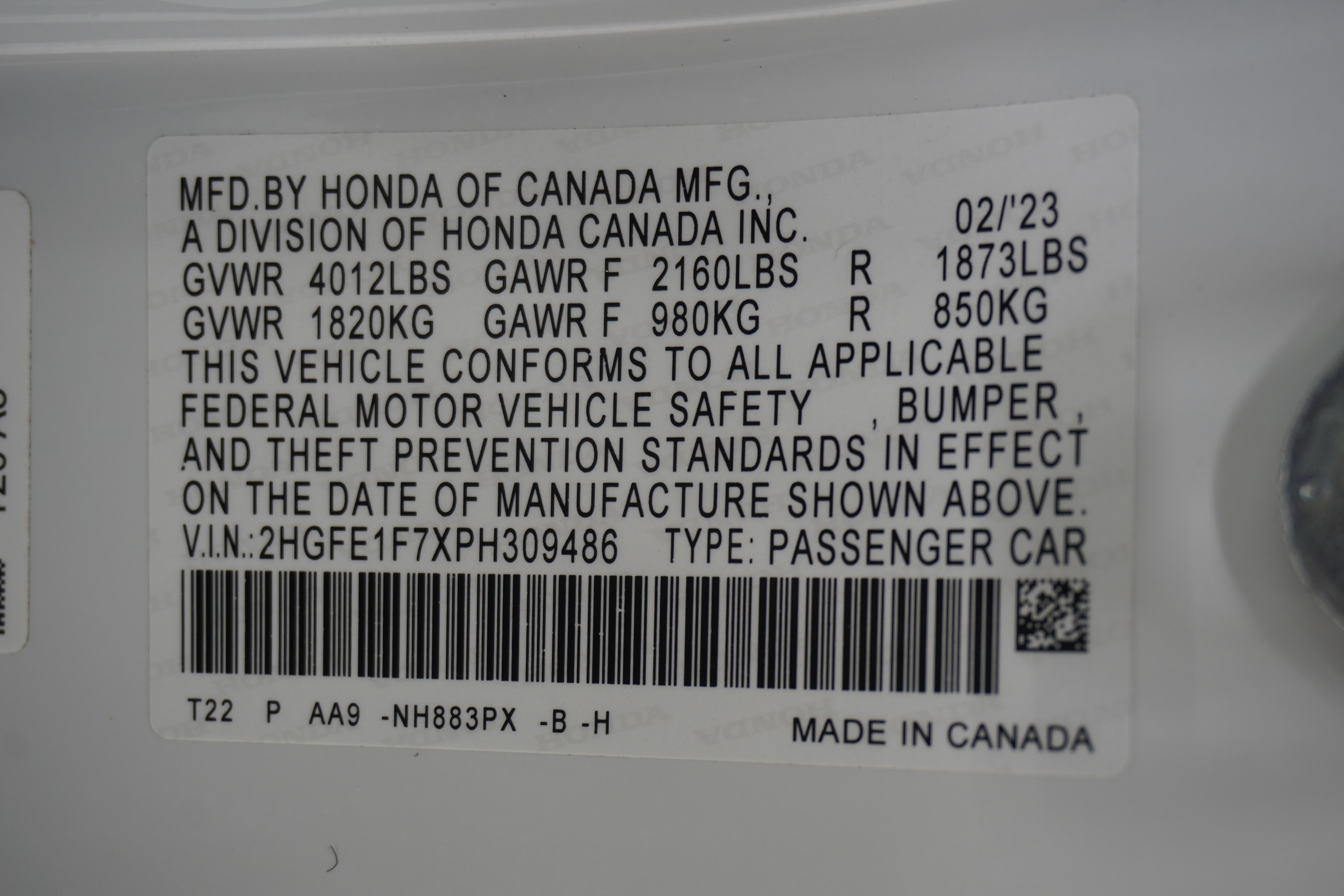 Used 2023 Honda Civic EX image 31