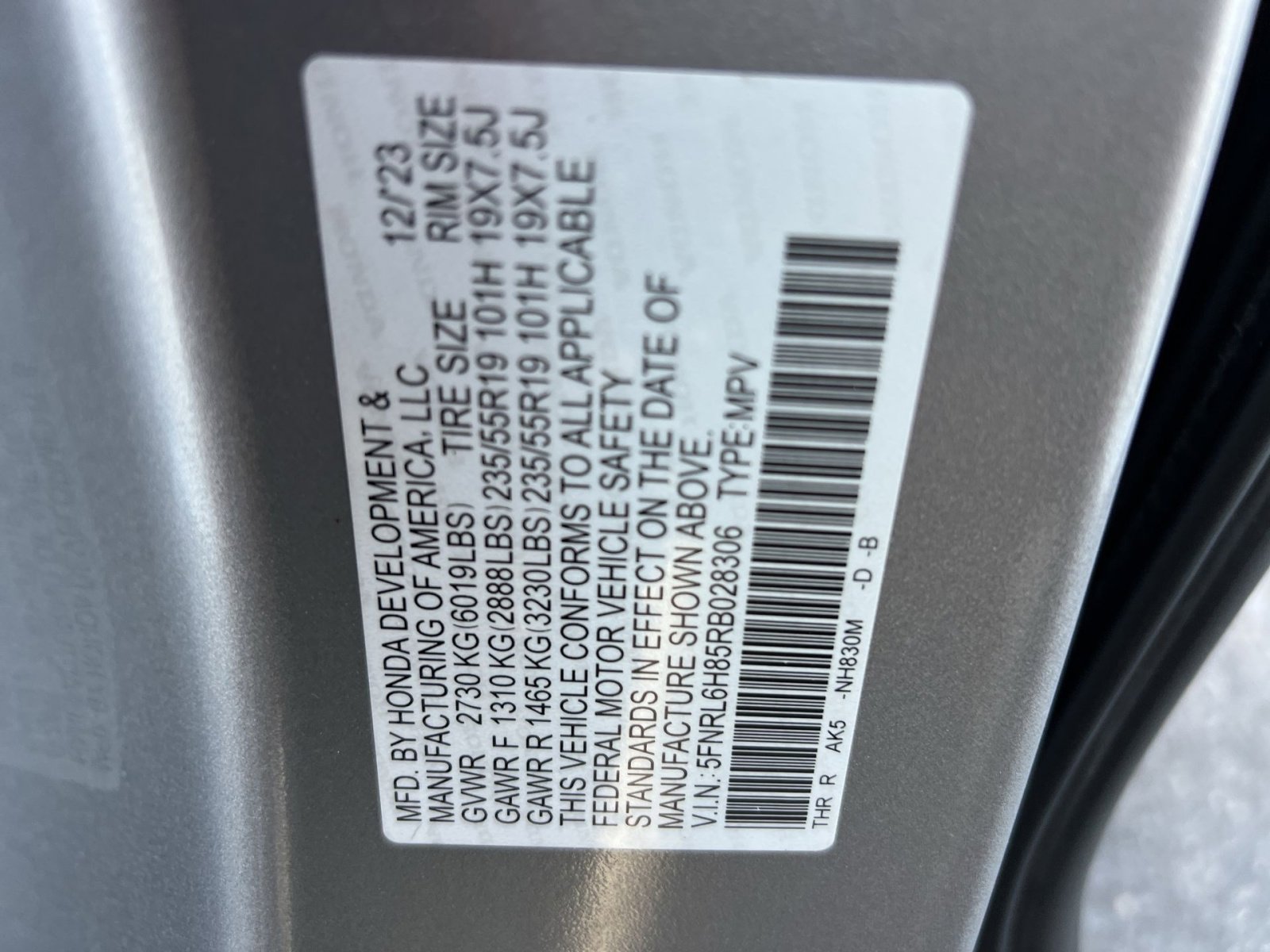 Used 2024 Honda Odyssey Touring image 30