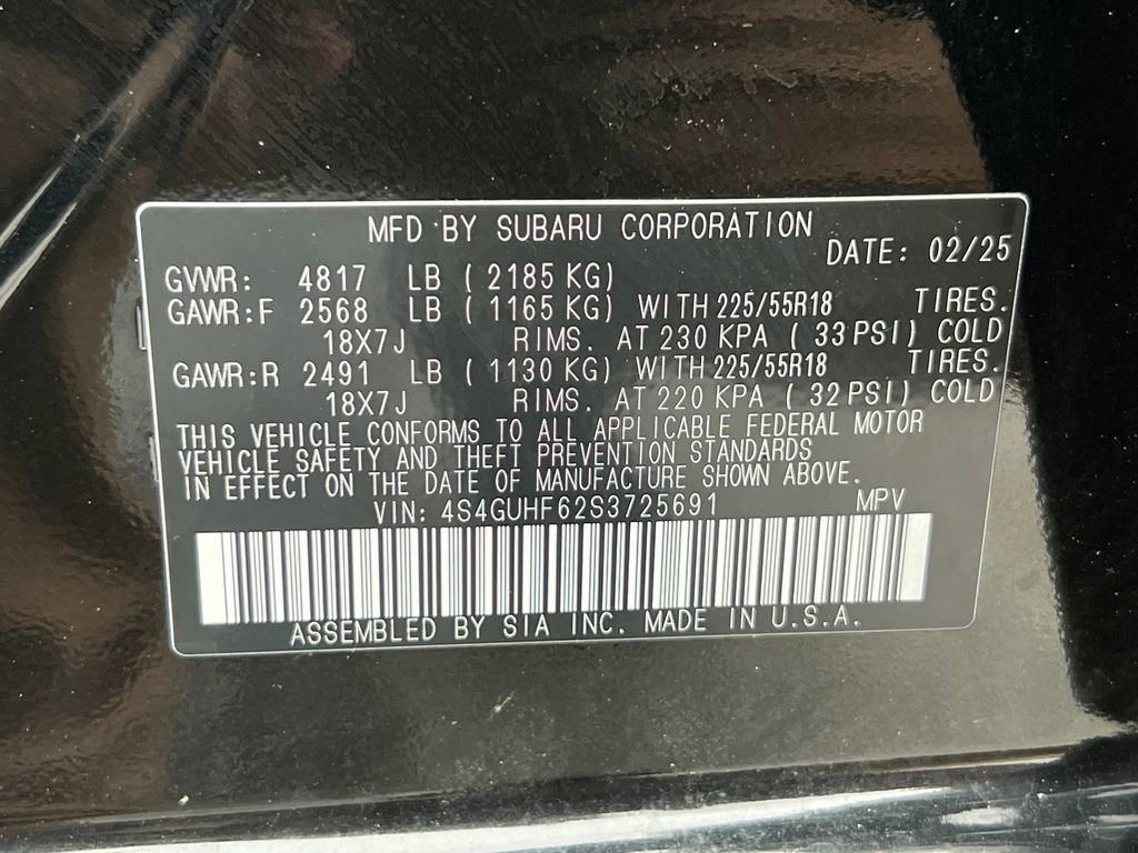 Certified 2025 Subaru Crosstrek 2.5i Sport w/ Crosstrek Mirror Package image 31