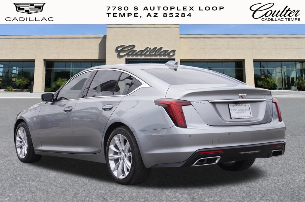 Certified 2025 Cadillac CT5 Premium Luxury w/ Sun And Sound Package RWD image 3