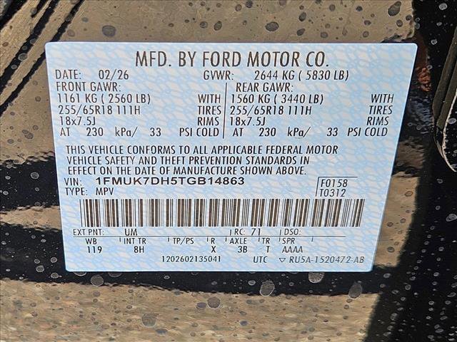 New 2026 Ford Explorer Active image 18