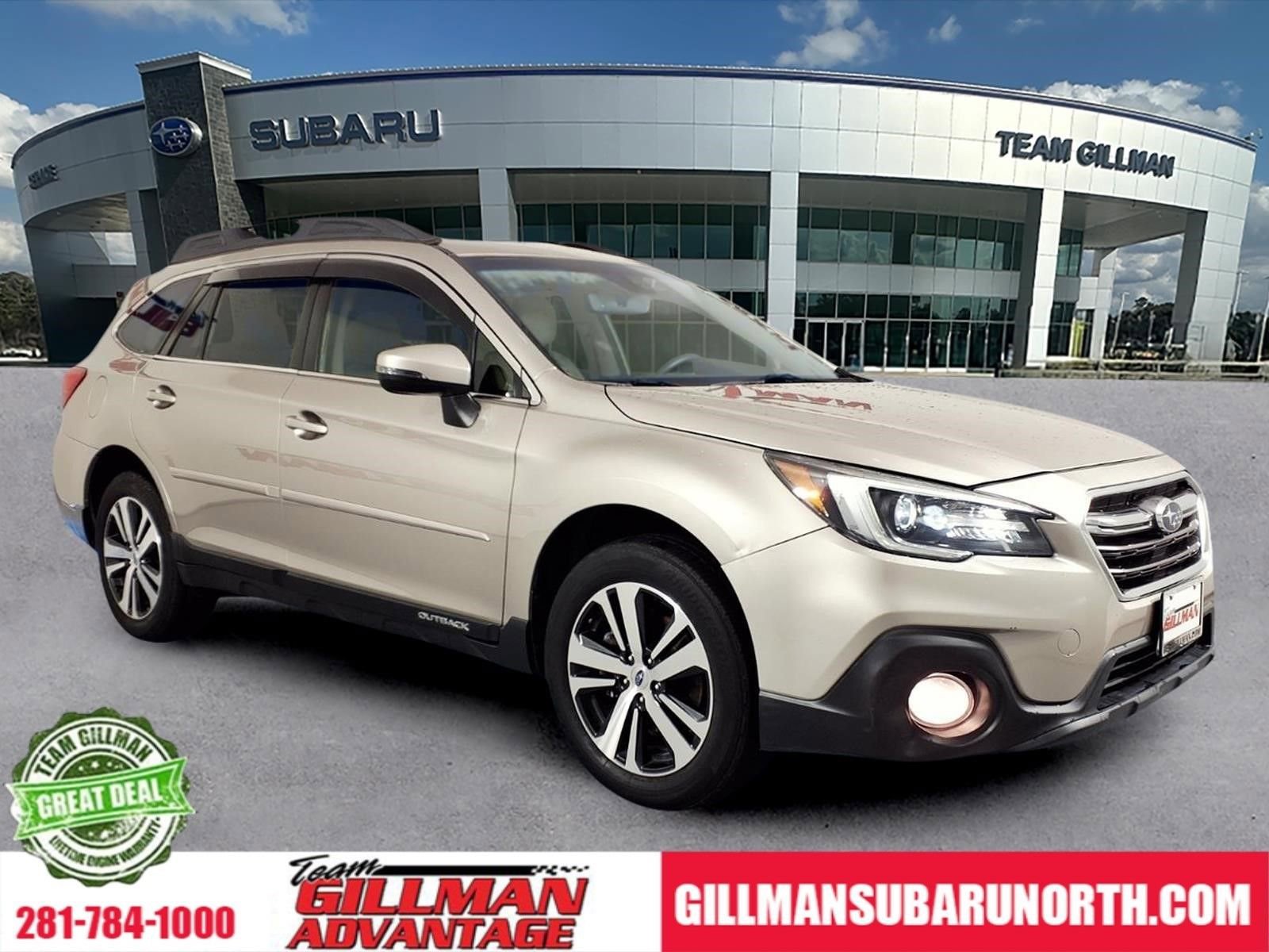 Used 2019 Subaru Outback 2.5i Limited AWD/4WD image 1