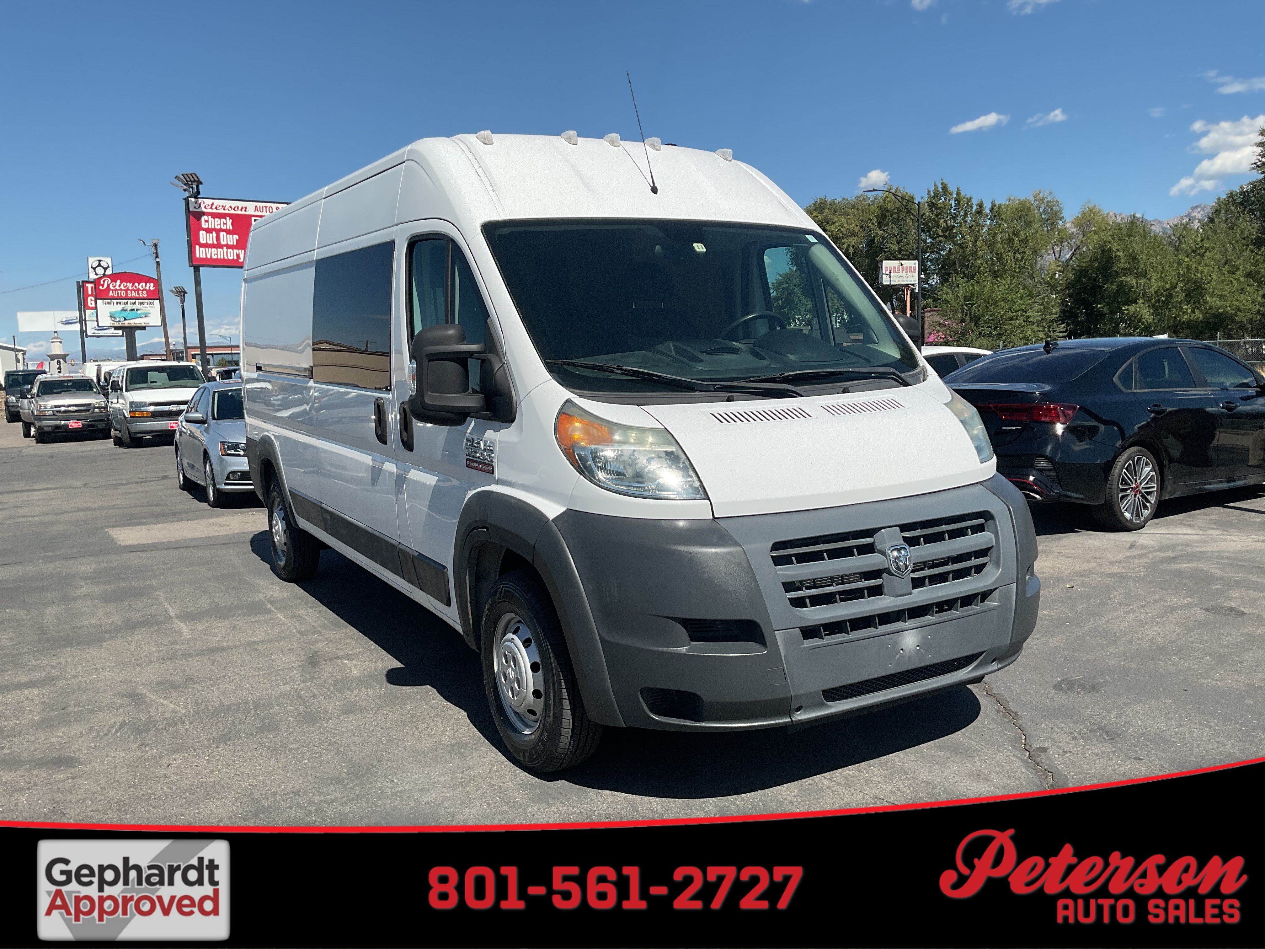 Used 2016 RAM ProMaster 2500 w/ Mopar Trailer Tow Group FWD image 1