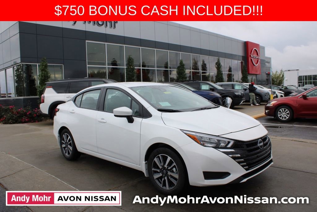 New 2025 Nissan Versa SV w/ Trunk Package
