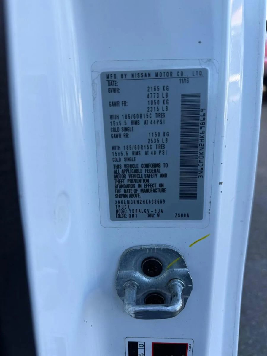 Used 2017 Nissan NV200 SV FWD image 27