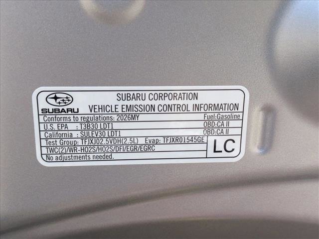 New 2026 Subaru Crosstrek 2.5i Wilderness image 18