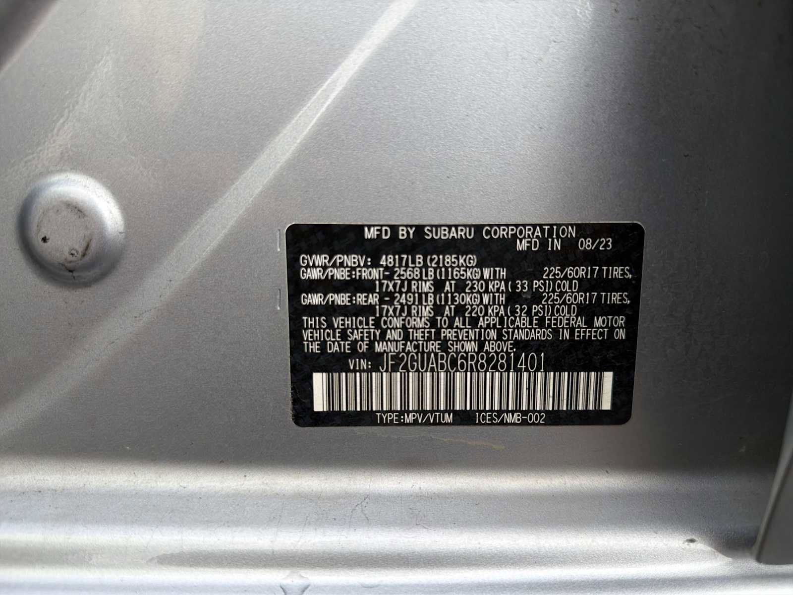 Used 2024 Subaru Crosstrek 2.0i image 27