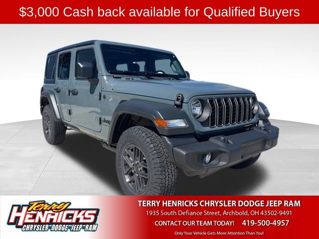 New 2026 Jeep Wrangler Unlimited Sport