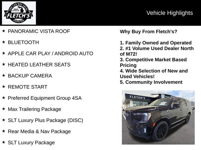 Used 2021 GMC Yukon SLT w/ SLT Luxury Plus Package video 2