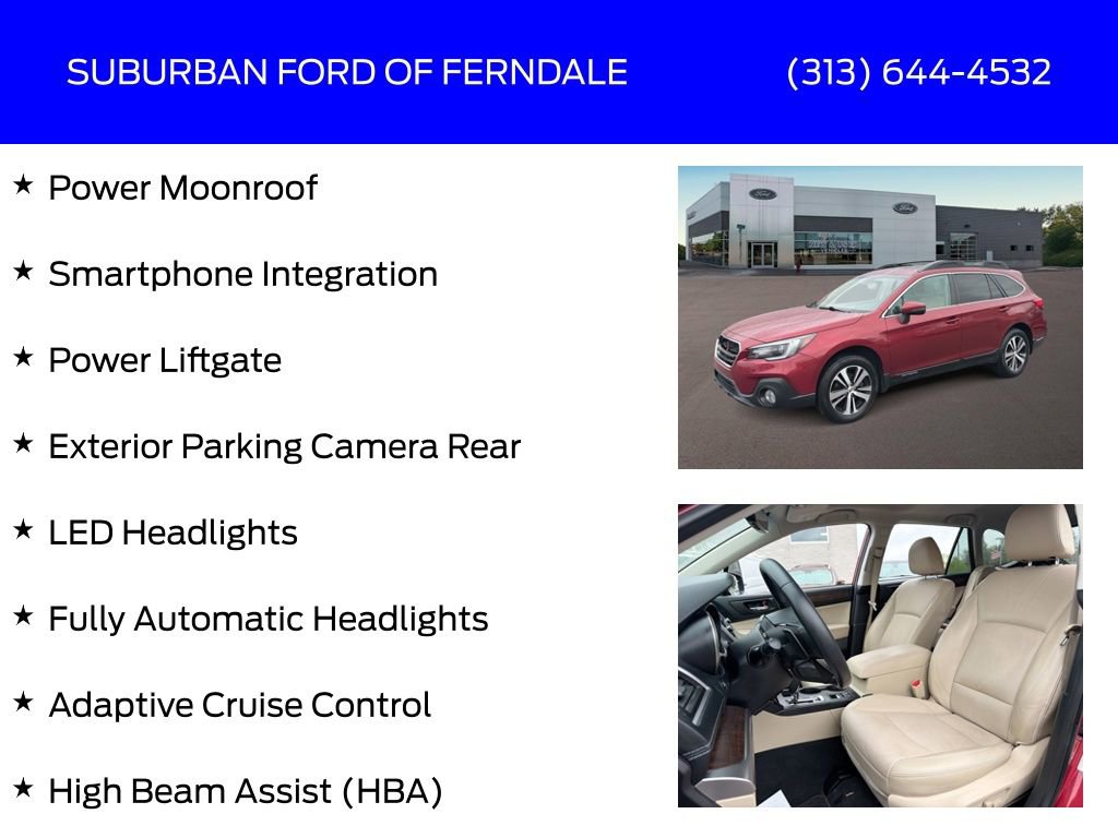 Used 2018 Subaru Outback 2.5i Limited AWD/4WD image 13