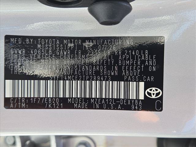 New 2026 Toyota Corolla XSE FWD image 17