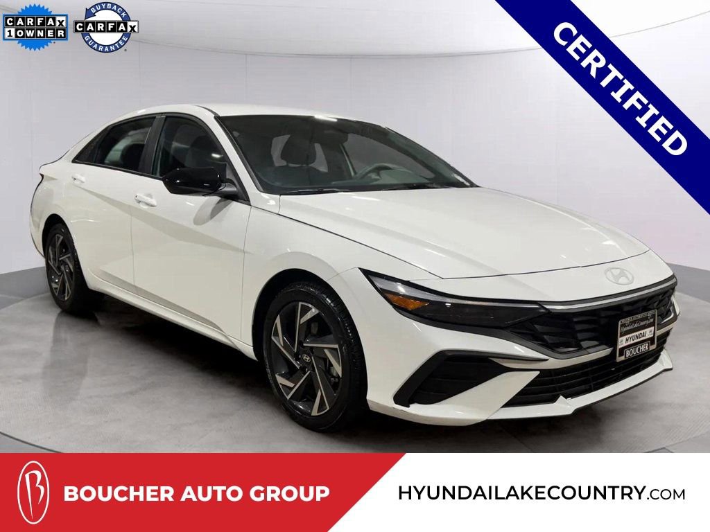 Certified 2025 Hyundai Elantra Sport