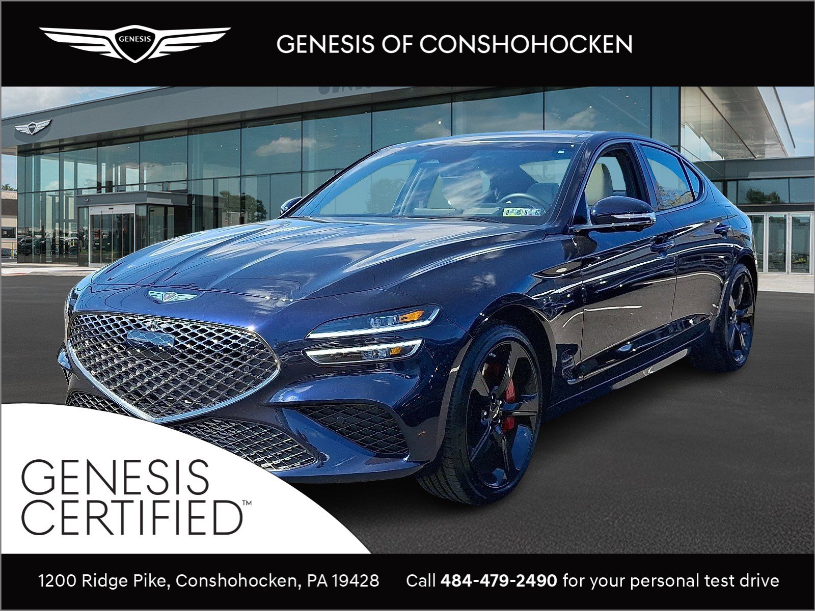 Certified 2026 Genesis G70 3.3T Sport Prestige image 1