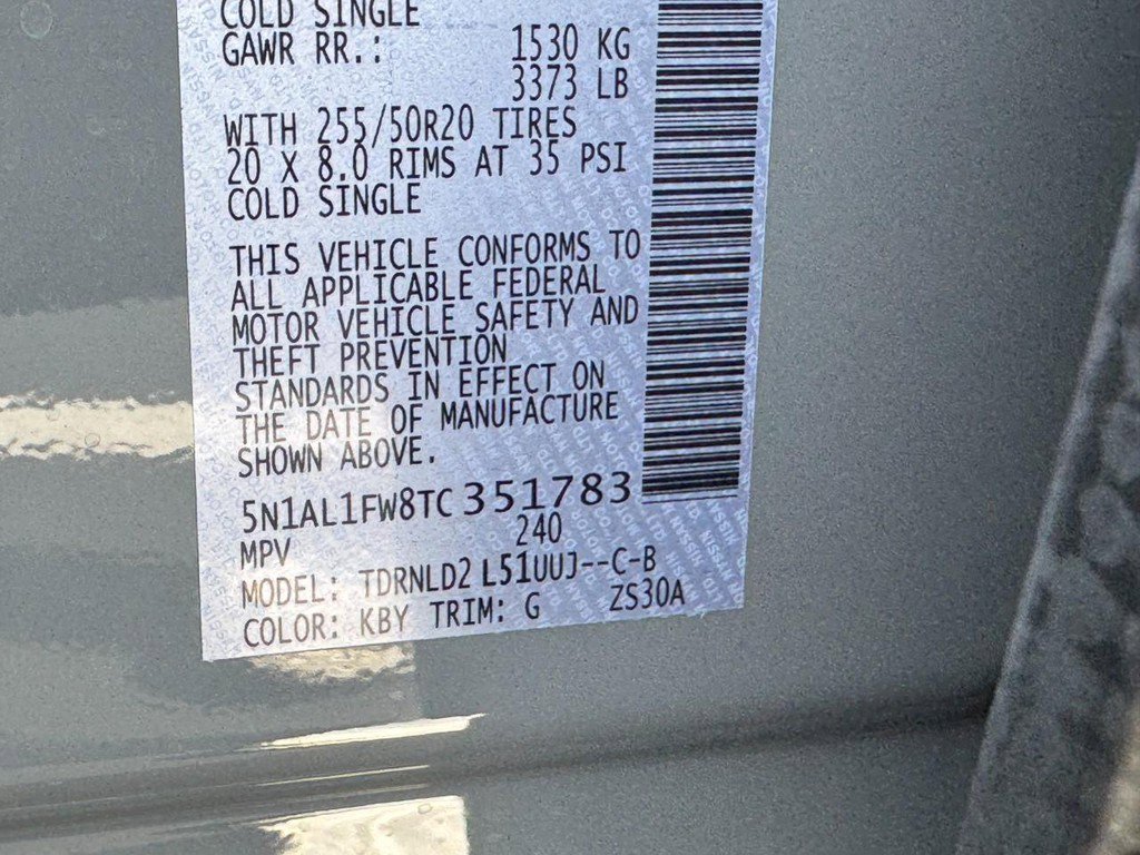 New 2026 INFINITI QX60 Sport w/ Dark Cargo Package image 17