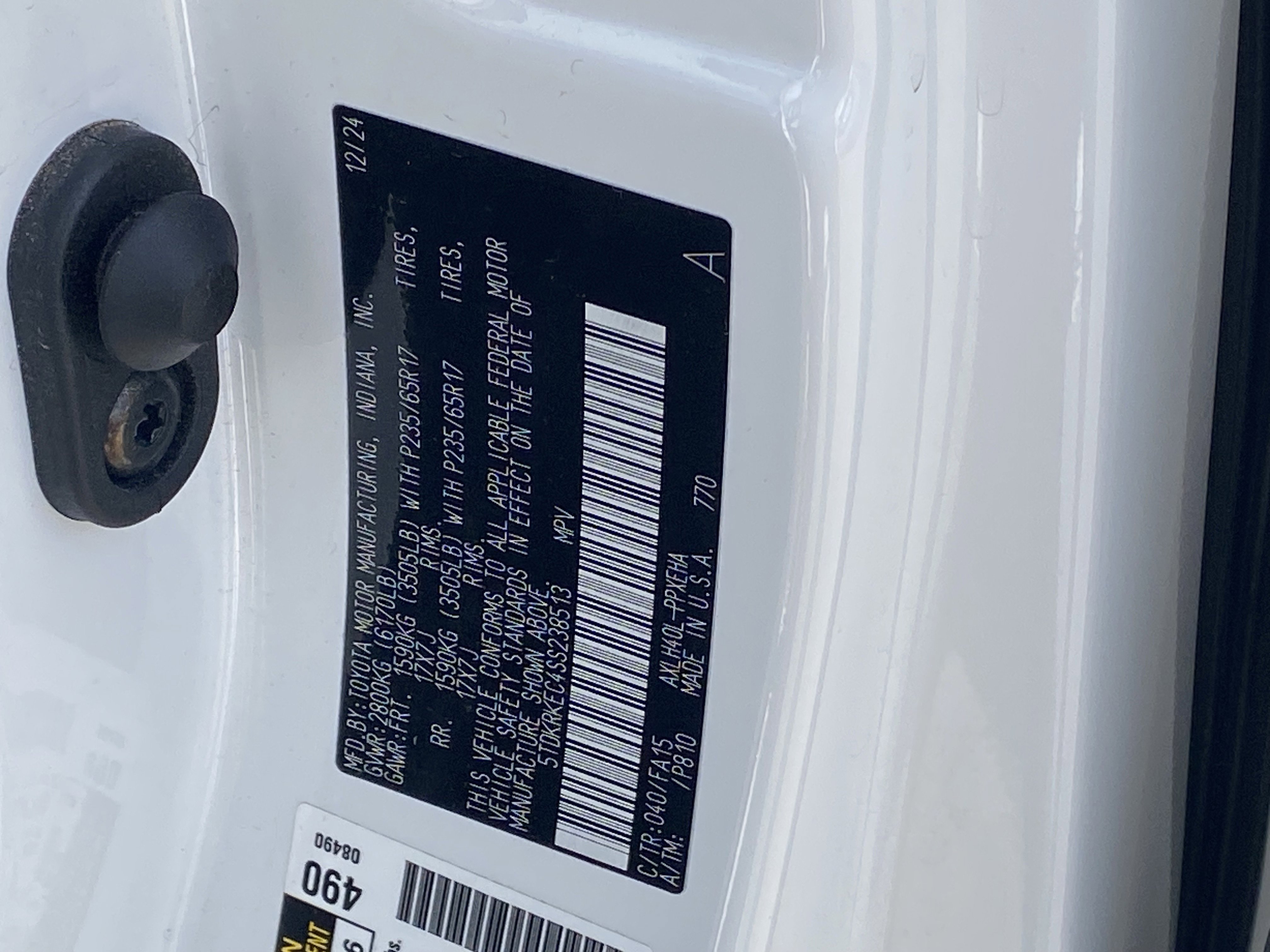 Certified 2025 Toyota Sienna LE FWD image 31