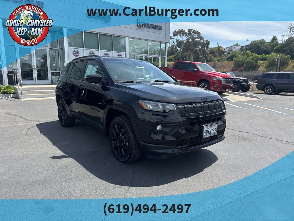 Certified 2022 Jeep Compass Altitude