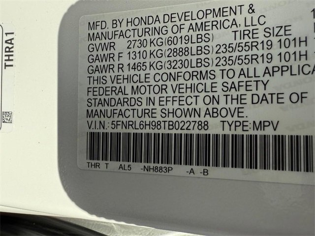 New 2026 Honda Odyssey Elite image 19