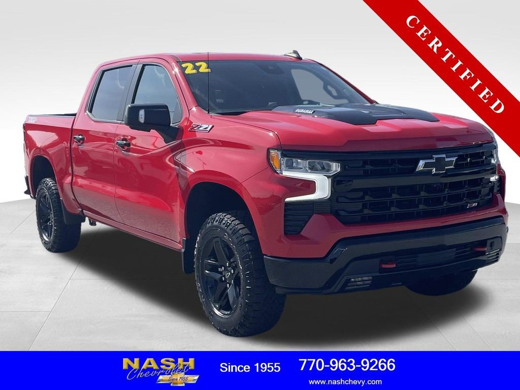Certified 2022 Chevrolet Silverado 1500 LT Trail Boss w/ LT Trail Boss Premium Package