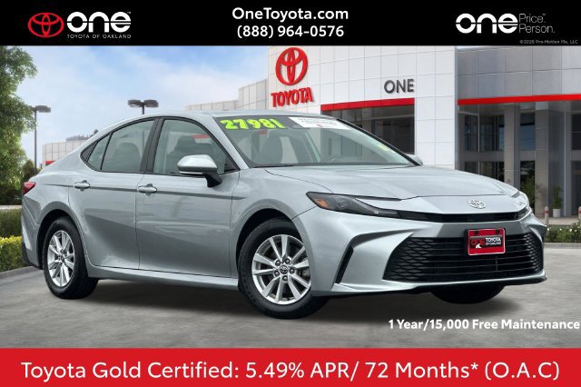 Certified 2025 Toyota Camry LE FWD 360° Tour