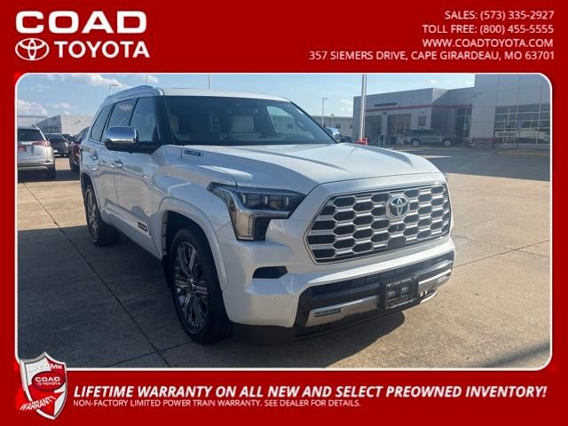 Certified 2023 Toyota Sequoia Capstone AWD/4WD image 1