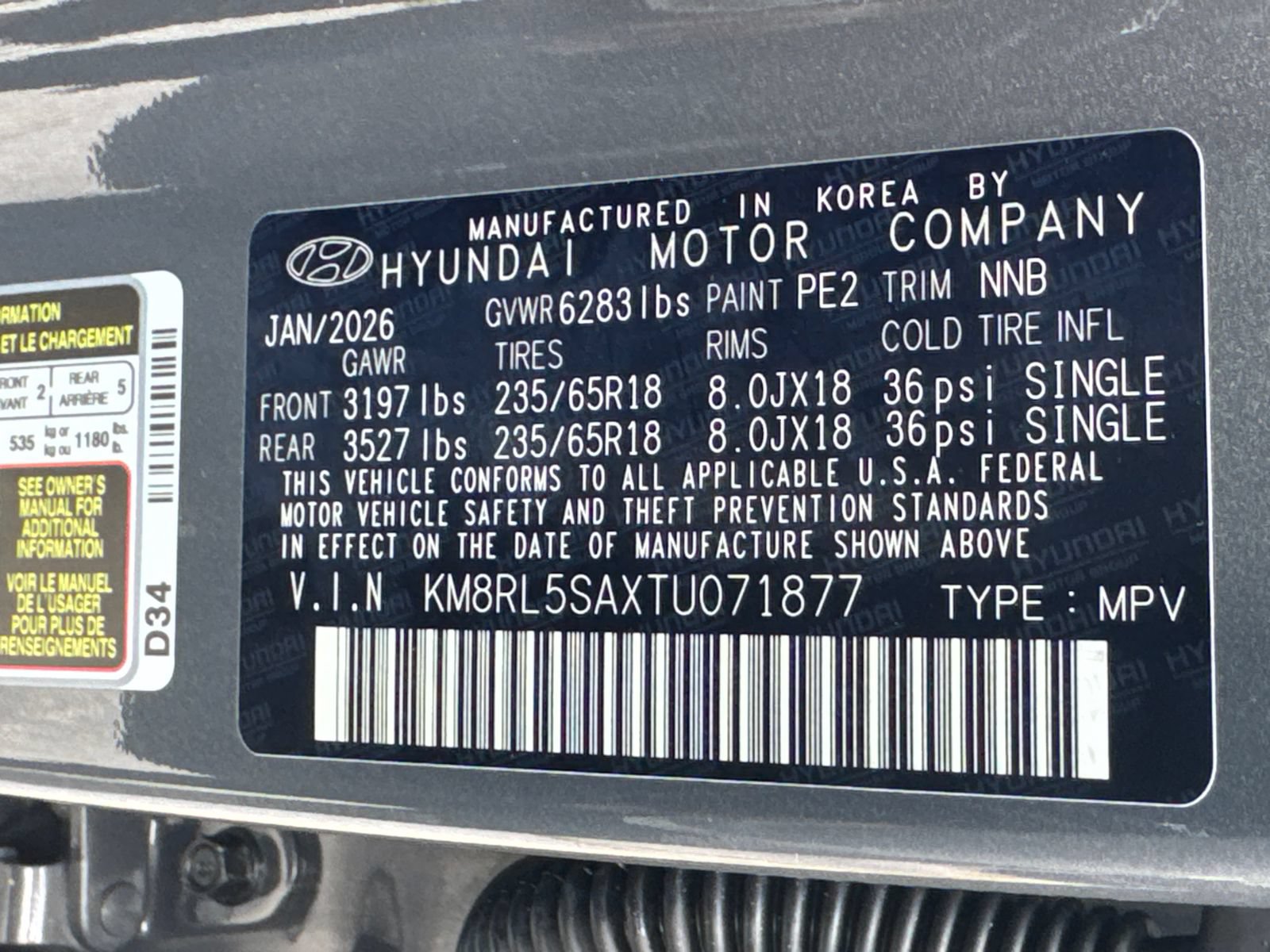 New 2026 Hyundai Palisade FWD Hybrid image 33