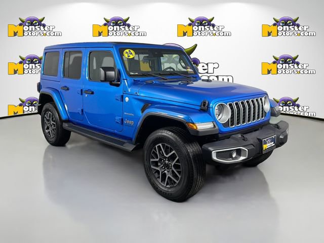 Used 2024 Jeep Wrangler Unlimited Sahara w/ Safety Group AWD/4WD image 3