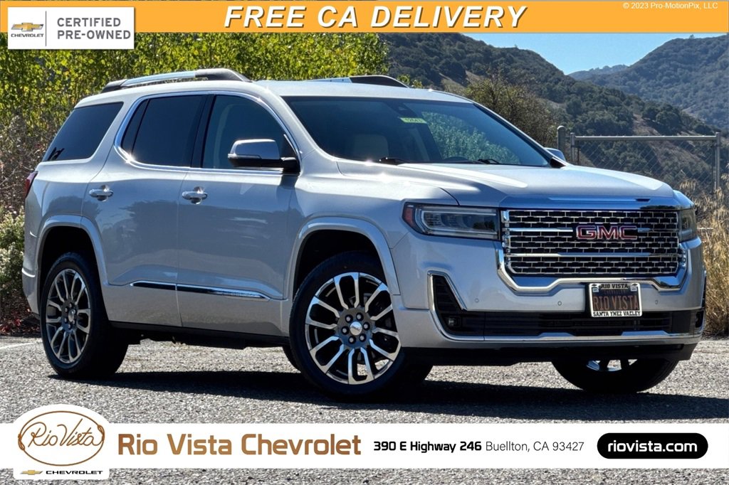 Certified 2020 GMC Acadia Denali w/ LPO, Floor Liner Package