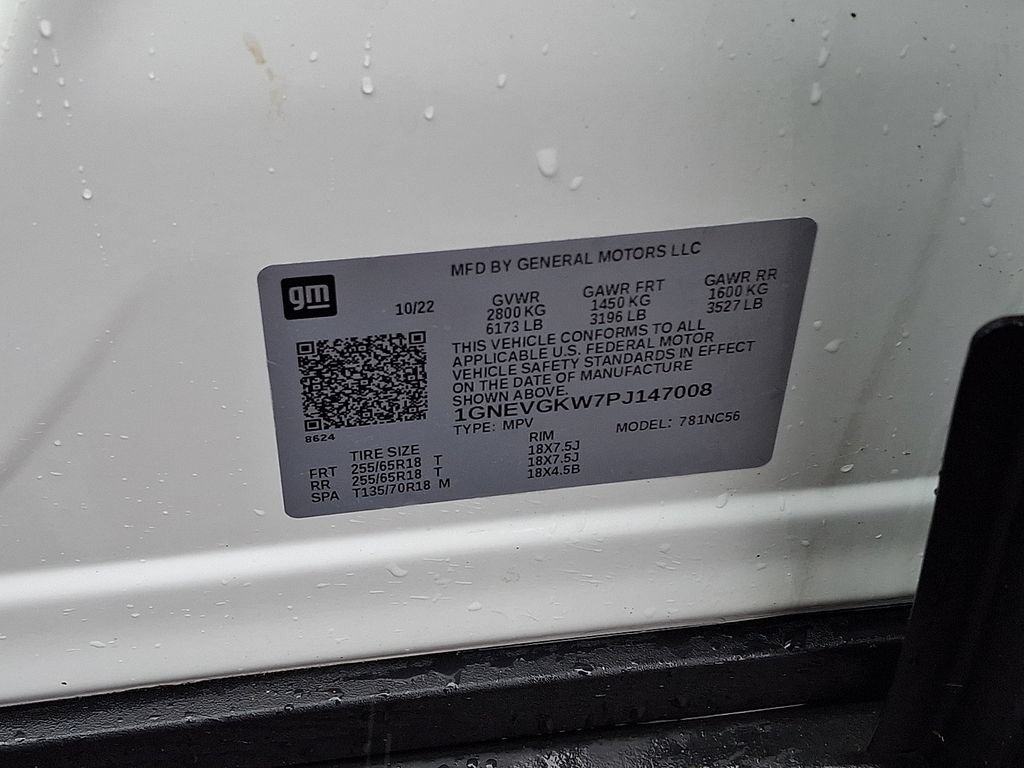 Certified 2023 Chevrolet Traverse LT AWD/4WD image 26