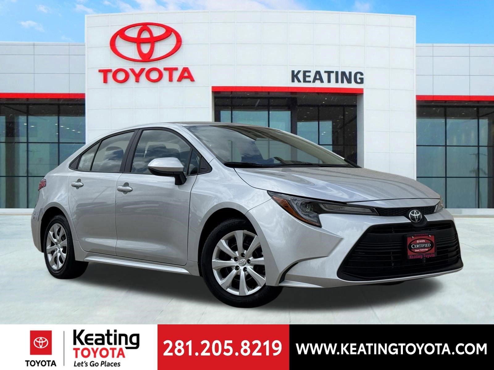 Certified 2025 Toyota Corolla LE