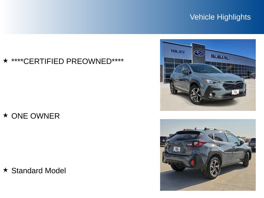Used 2024 Subaru Crosstrek 2.0i Premium AWD/4WD image 5