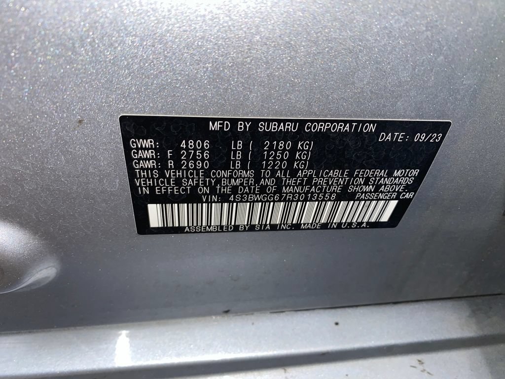 Certified 2024 Subaru Legacy Premium AWD/4WD image 37
