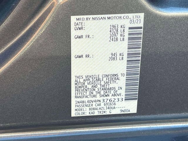 Used 2023 Nissan Altima 2.5 SV FWD image 27