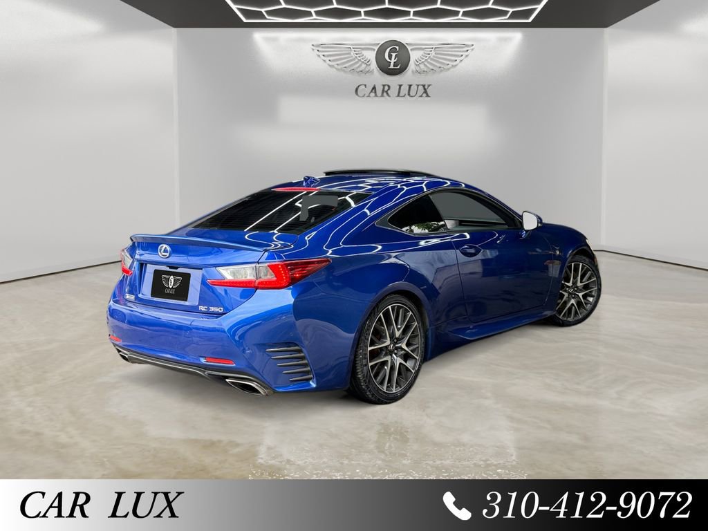 Used 2015 Lexus RC 350 w/ F Sport w/Summer Tires image 5