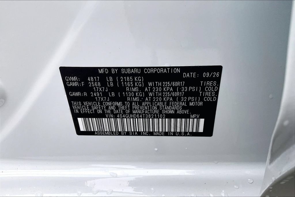 New 2026 Subaru Crosstrek 2.5i Premium AWD/4WD image 16