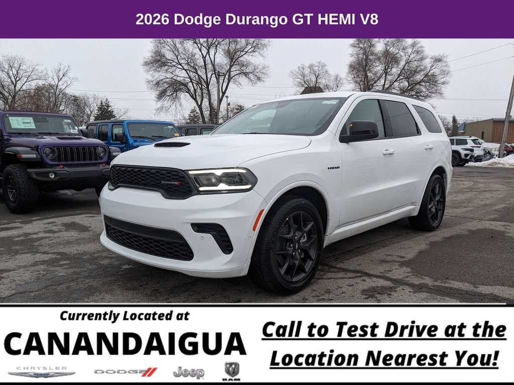 New 2026 Dodge Durango GT w/ Blacktop Package AWD/4WD image 5