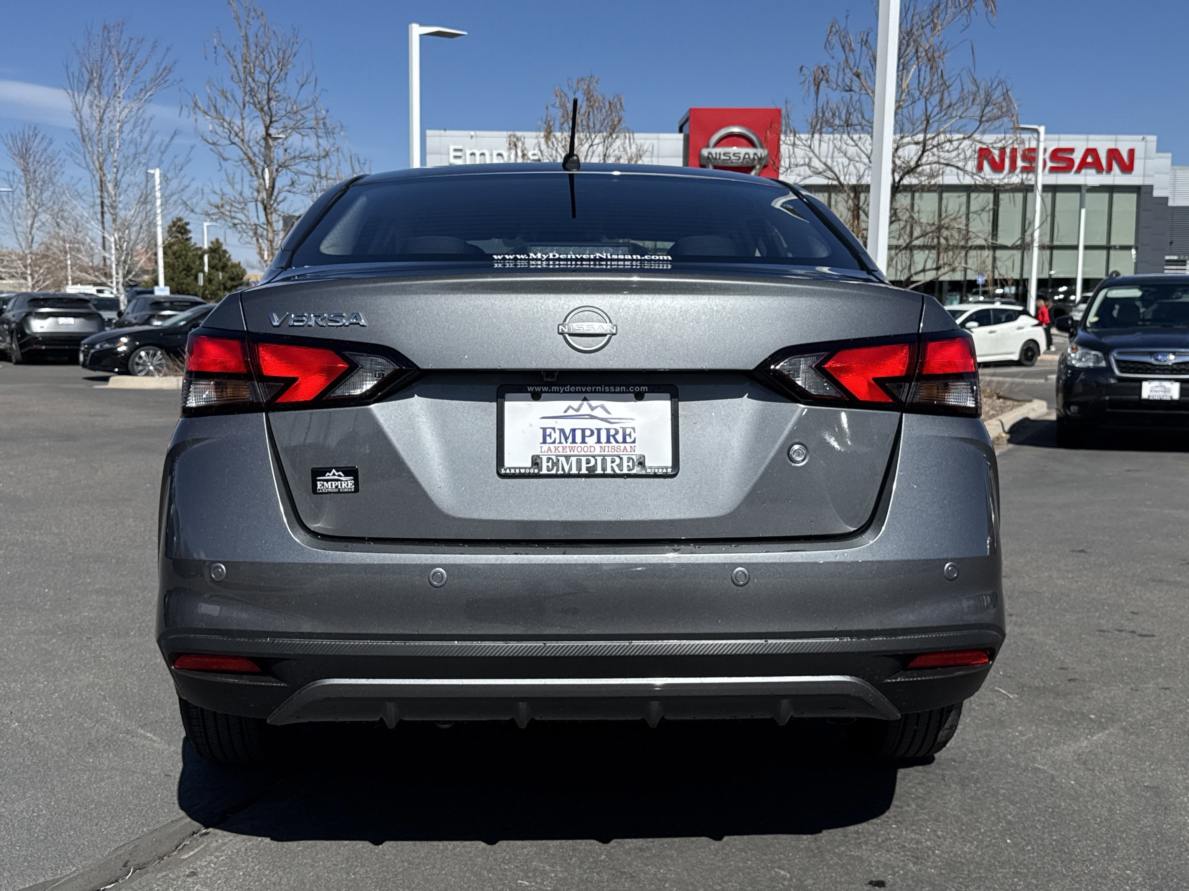 New 2025 Nissan Versa S w/ Trunk Package FWD image 6
