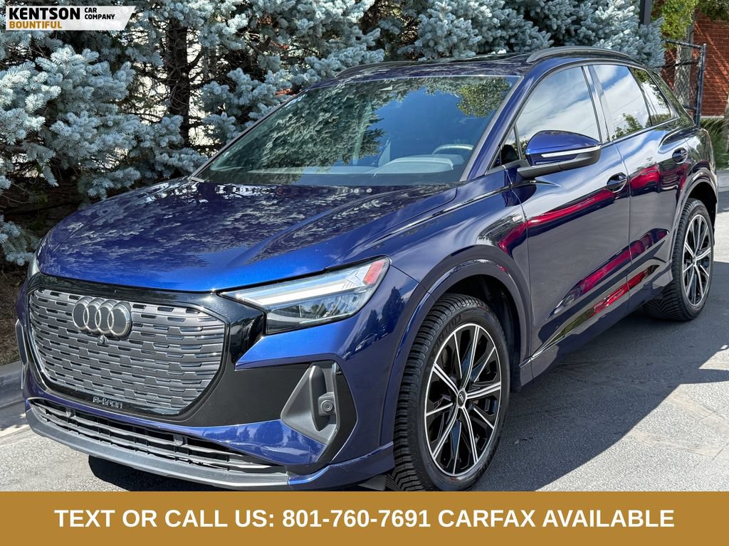 Used 2022 Audi Q4 e-tron Premium Plus AWD/4WD image 3