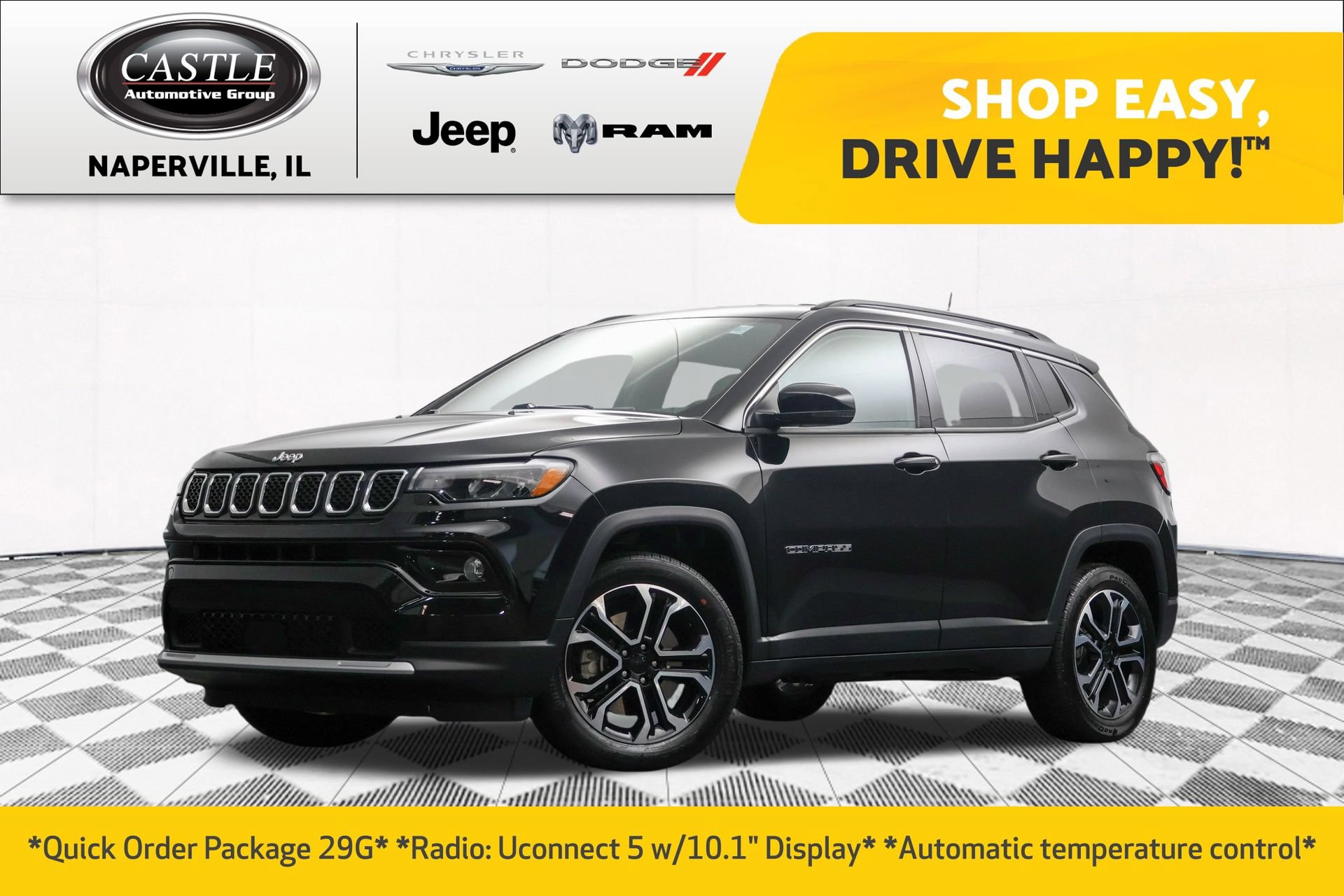 Used 2023 Jeep Compass Limited AWD/4WD image 1