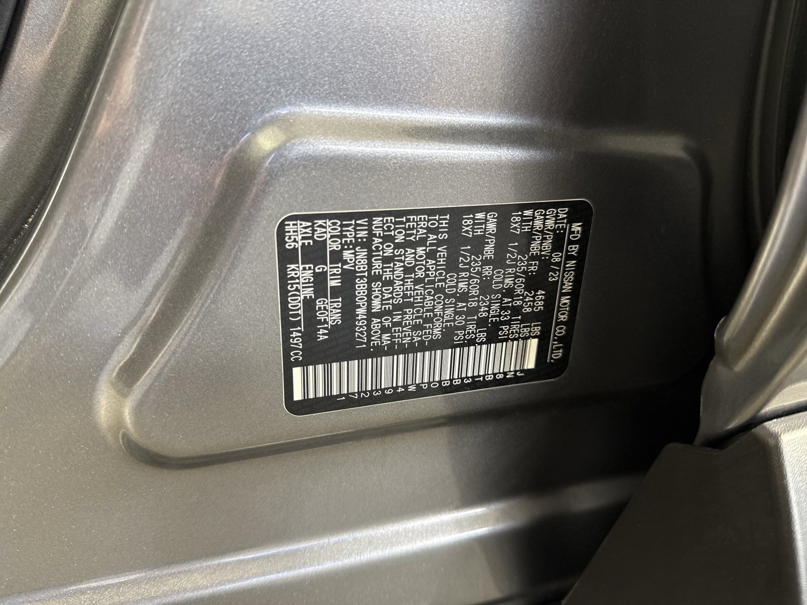 Certified 2023 Nissan Rogue SV AWD/4WD image 38