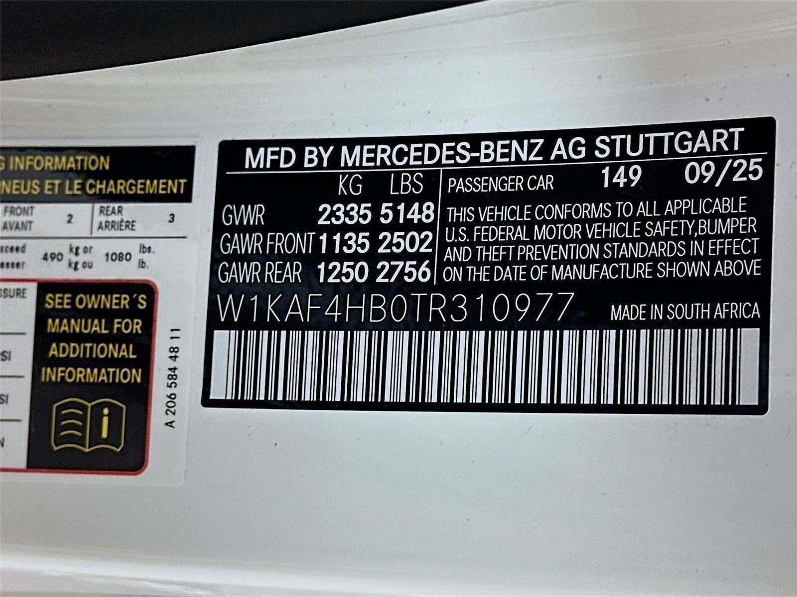 Certified 2026 Mercedes-Benz C 300 4MATIC Sedan image 44