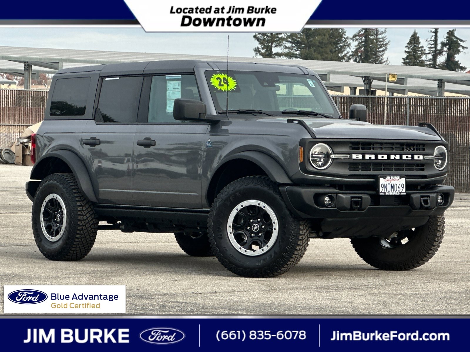 Certified 2024 Ford Bronco Black Diamond w/ Sasquatch Package