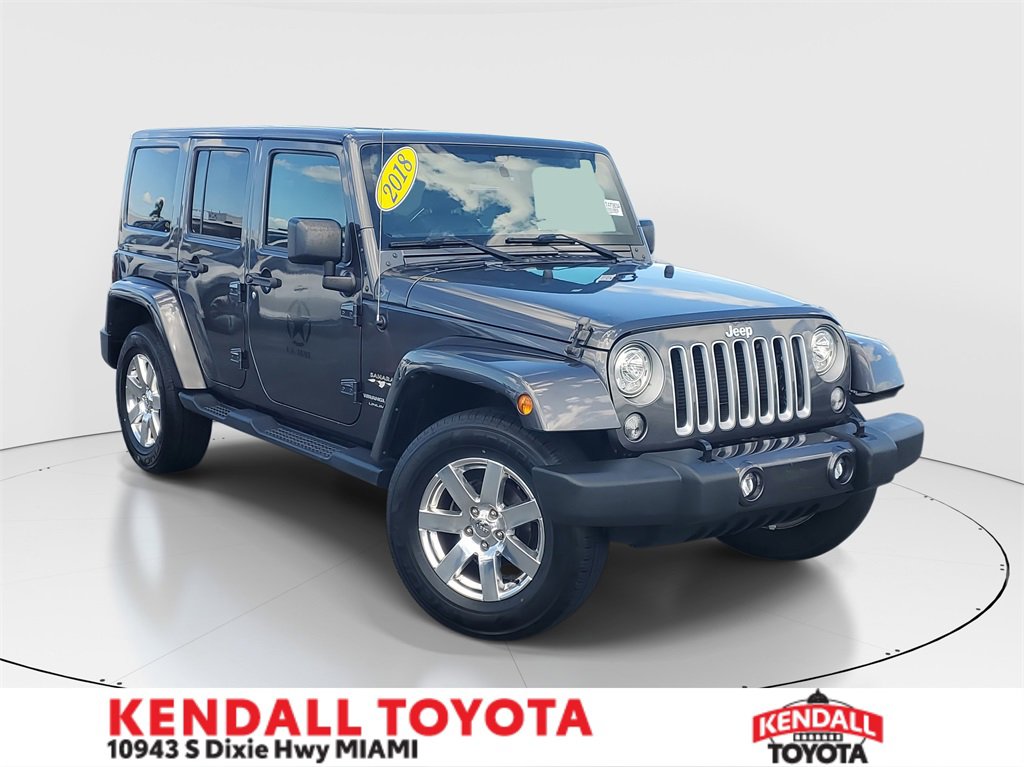 Used 2018 Jeep Wrangler Unlimited Sahara w/ Max Tow Package