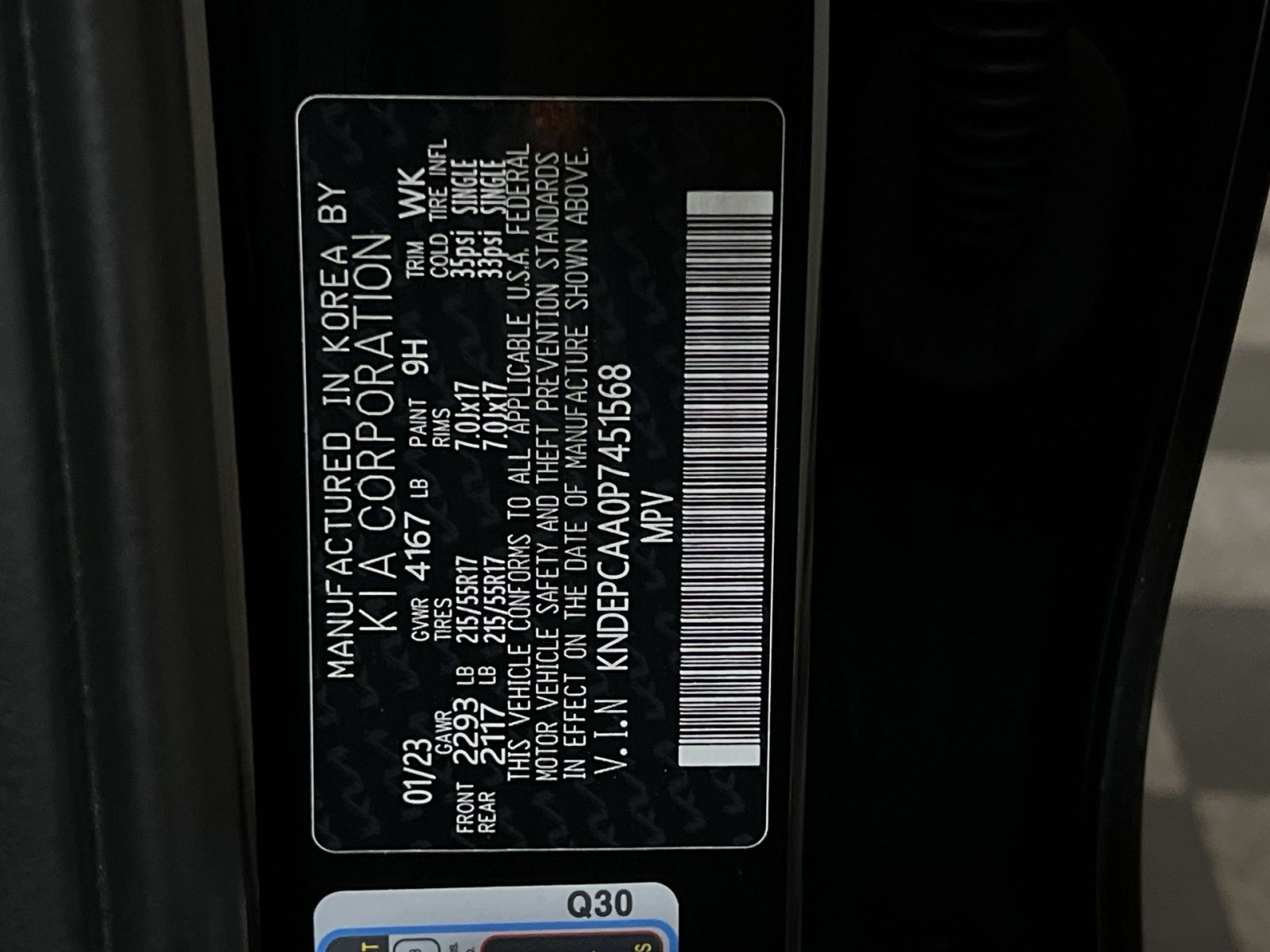 Used 2023 Kia Seltos LX AWD/4WD image 35