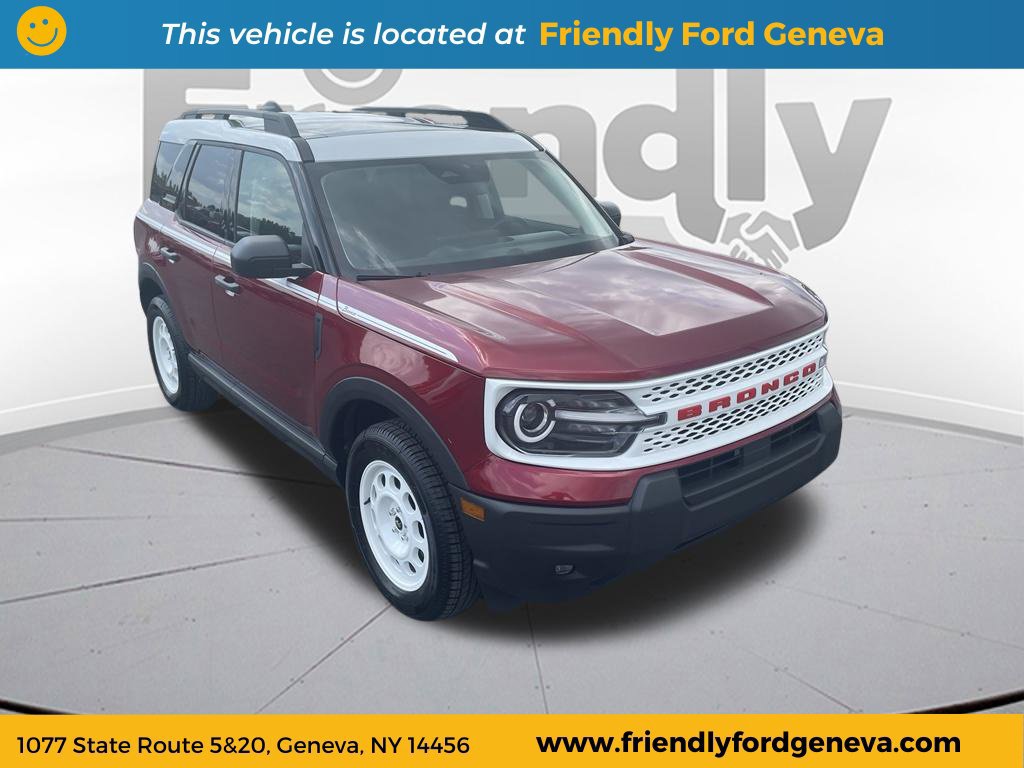 Used 2025 Ford Bronco Sport Heritage w/ Convenience Package AWD/4WD image 3