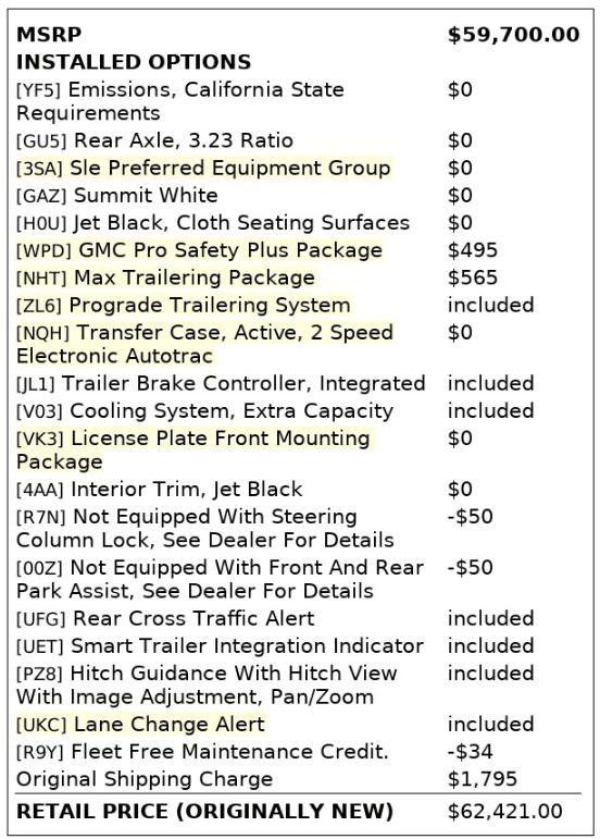 Used 2022 GMC Yukon XL SLE w/ Max Trailering Package AWD/4WD image 4