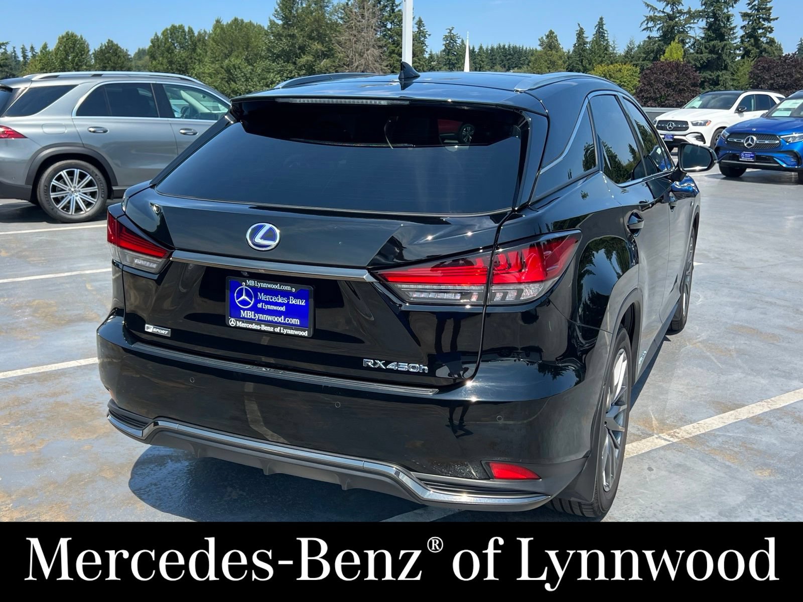 Used 2020 Lexus RX 450h F Sport w/ Accessory Package AWD/4WD image 9