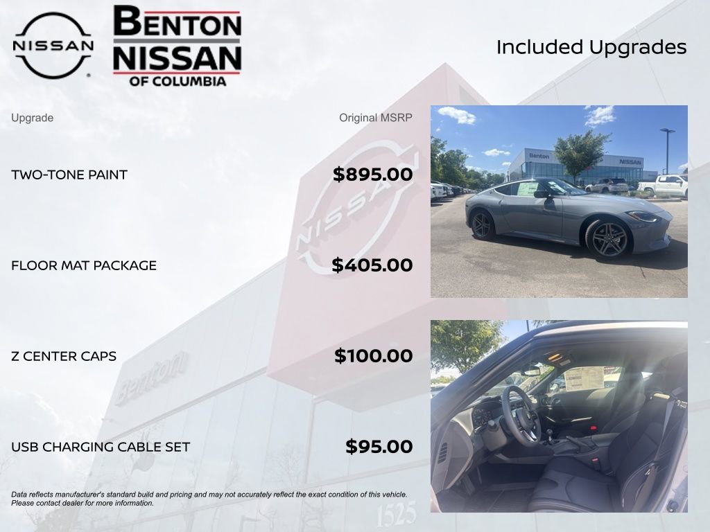 New 2026 Nissan Z Sport w/ Floor Mat Package image 7