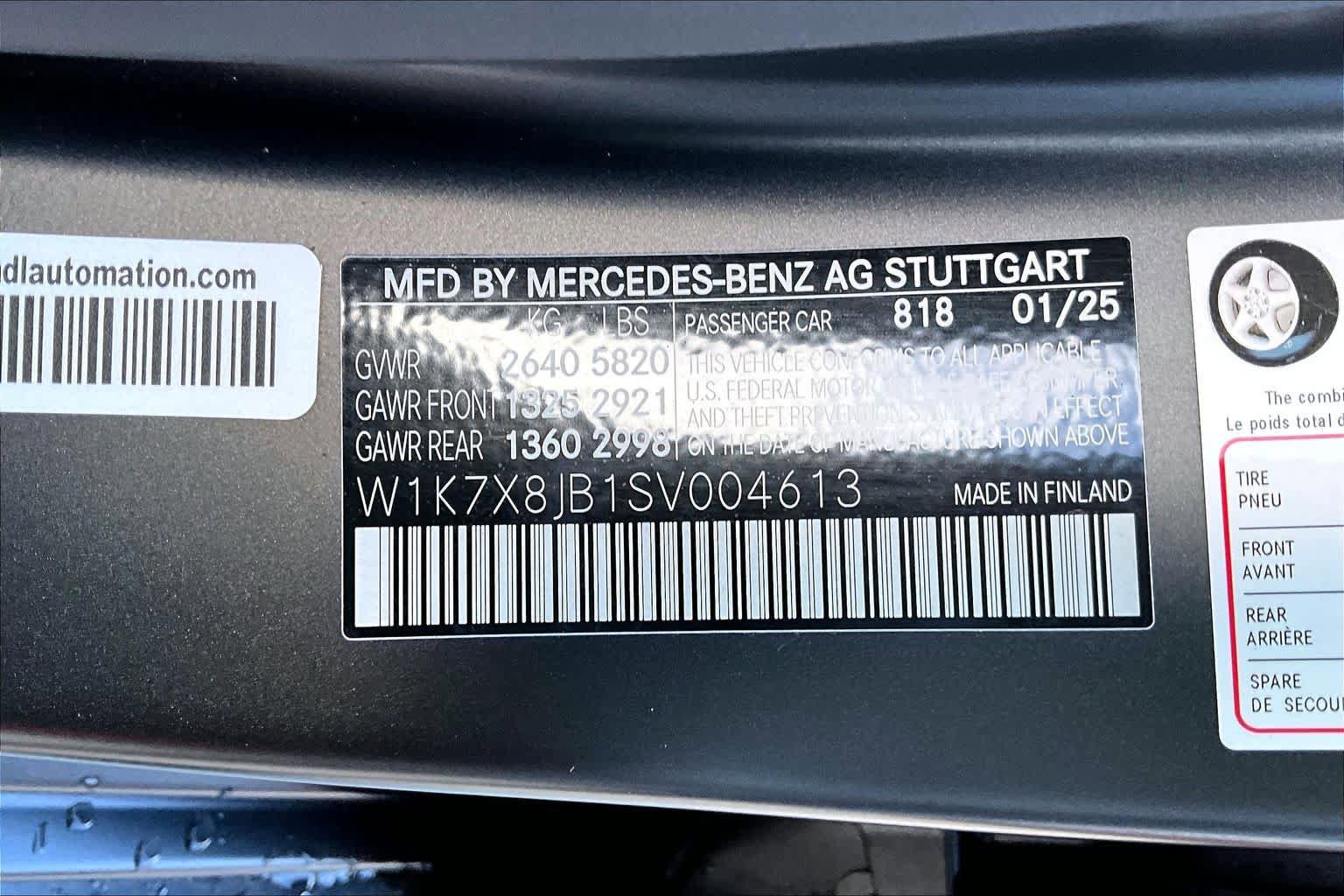 Used 2025 Mercedes-Benz AMG GT 63 image 36